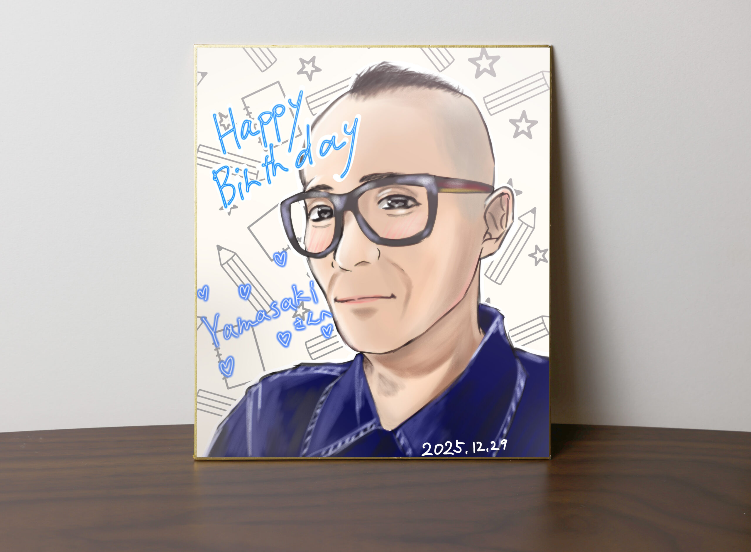 似顔絵制作：株式会社CASE様｜でじるみ相模原橋本